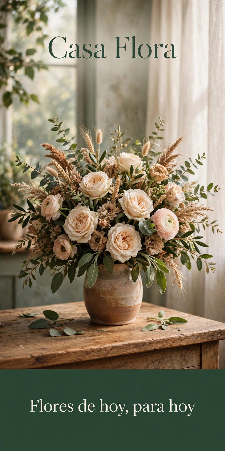 Sample piece for Casa Flora (Florist & decor) designed by Desy
