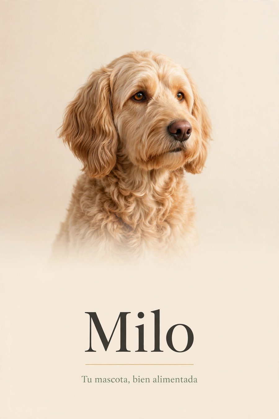 Sample piece for Milo (Pet shop) designed by Desy