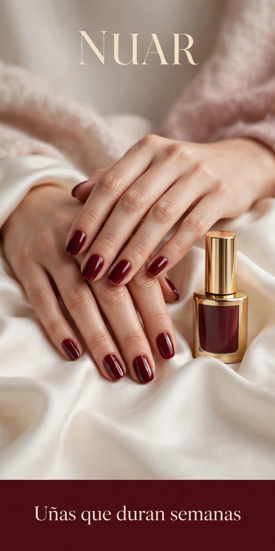 Sample piece for Nuar (Nail studio) designed by Desy