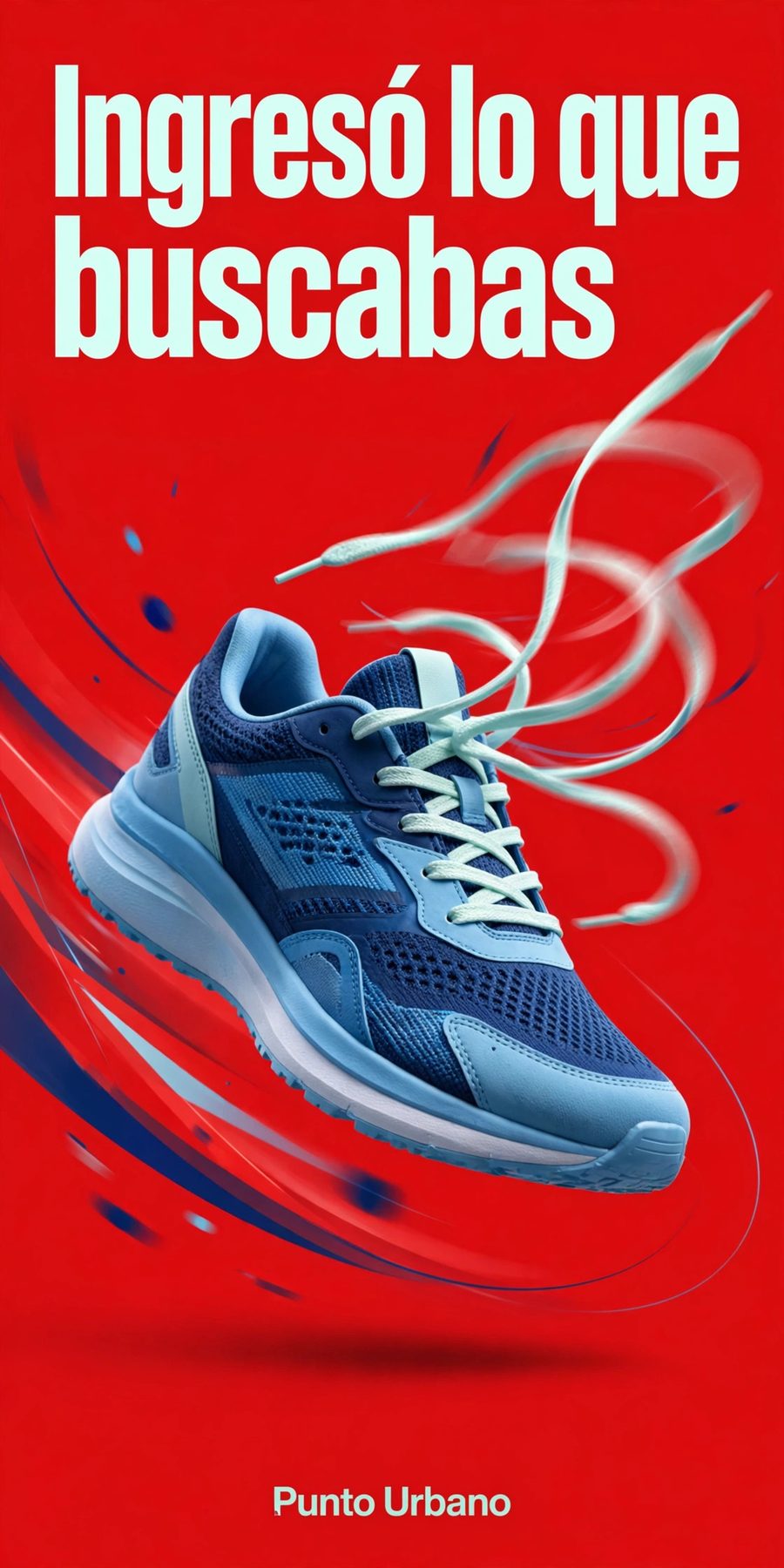 Sample piece for Punto Urbano (Sneakers & streetwear) designed by Desy